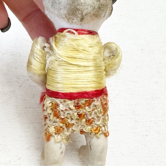 Rare Striking Antique Porcelain Boy Jointed Bisque Doll Made in Japan - Picture 5 of 13